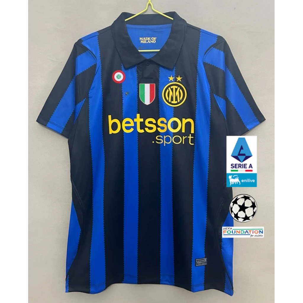 26/27 Inter Milan เสื้อฟุตบอลเหย้ารุ่น S-4XL