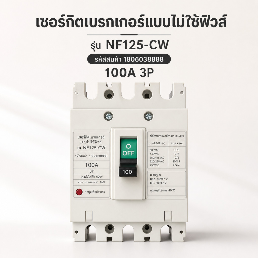 Nf-250 3p. 250a.  1450 Nf-125 3p 125a  เบรคเกอร์ Nf-250 3p. 250a.  1450 Nf-125 3p 125a   ร้านในไทย ง