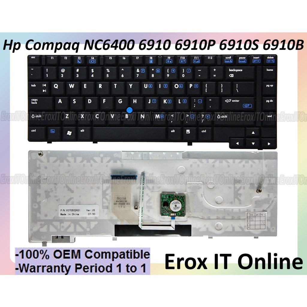 Compaq NC6400 6910 6910P 6910S 6910B Series 446448-001 แป้นพิมพ์แล็ปท็อป