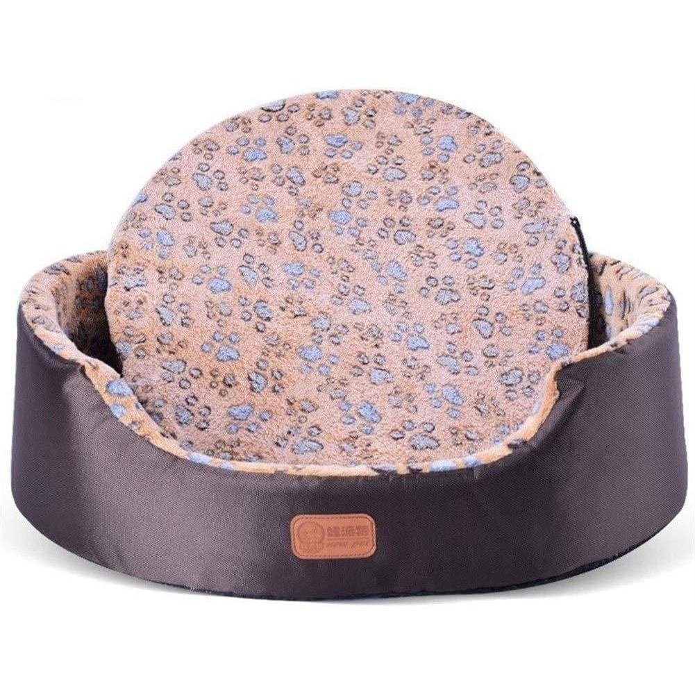 ZXD ZHEXUNDIAN All Season สุนัขเตียงที่ถอดออกได้ Puppy House Mat Coral ขนแกะเตียง Star Paw สบาย Pad 