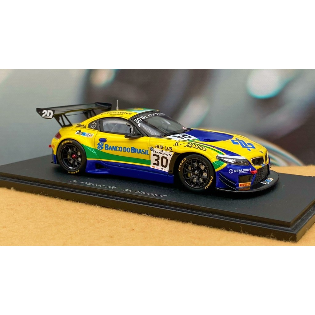 [ออกพิมพ์] SPARK BMW BMW Z4 Team Brazil Brazil (หากคุณมีคําถามที่ติดต่อบริการลูกค้าออนไลน์ใดๆ)