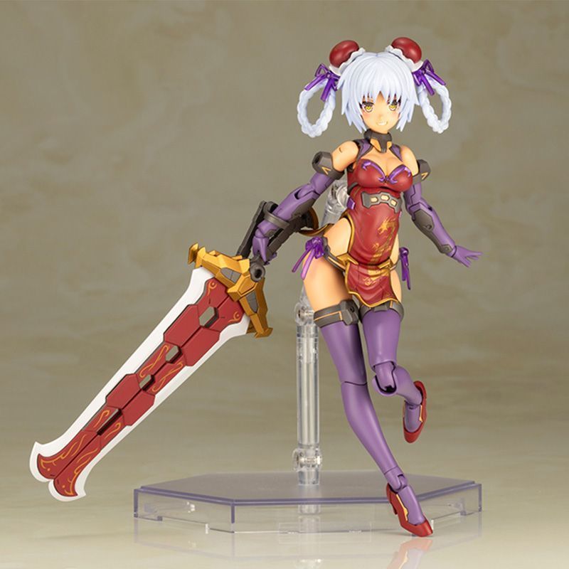 คลังสินค้าพร้อม Kotobukiya โมเดลประกอบ FAG Mecha Girl Machine Girl RUFUS RUFUS Cheongsam FG126