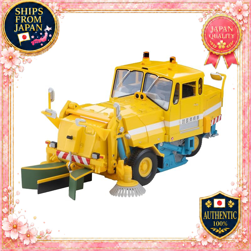 TOMYTEC Tomica Limited Vintage Neo 1/64 LV-N370a Tokyu SW2Z2 Road Sweeper Yellow Finished Product 33