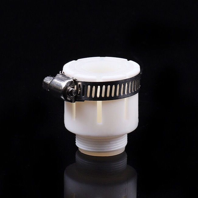 XYLJJ810 ก๊อกน้ําเครื่องกรองน้ํา Universal Joint ซิลิโคนสีขาวหัวฉีดแบน Joint Universal Faucet Joint 