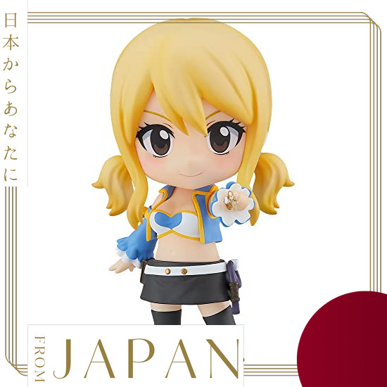 【Direct　From　JAPAN】 Nendoroid FAIRY TAIL Lucy Heartfilia Non-Scale Pre-Painted Articulated Plastic F