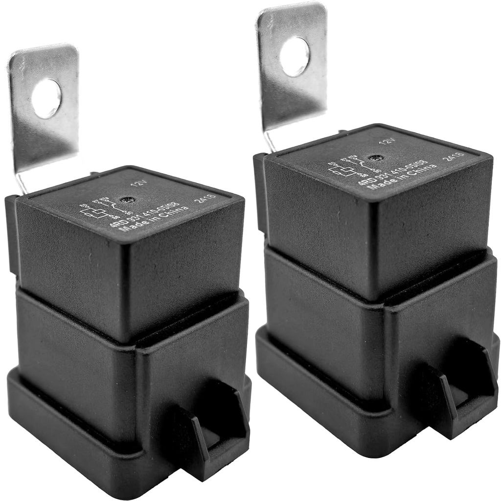 2-Pack 4RD 931 410-05/08 รีเลย์ - 40A 12VDC 5-Pin SPDT รีเลย์ยานยนต์, เปลี่ยนส่วนประกอบไฟฟ้าสําหรับเ