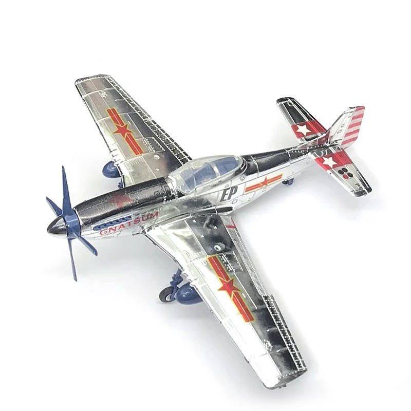 1/48 4D WW2 P-51 Mustang Aircraft Model Kit , DIY Assembly Model, Random One