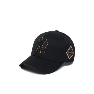 MLB หมวก Unisex รุ่น 3ACP8501N 50GOS - สีดำทอง