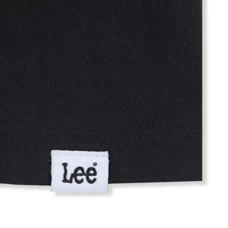 LEE เสื้อยืดแขนสั้นผู้หญิง ทรง Regular รุ่น LE F125WTSSF15 สีดำ