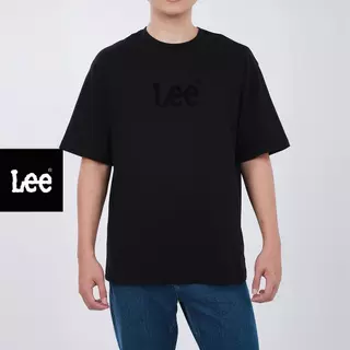 LEE เสื้อยืดแขนสั้นผู้ชาย รุ่น LE FC25MTSSC07 สีดำ