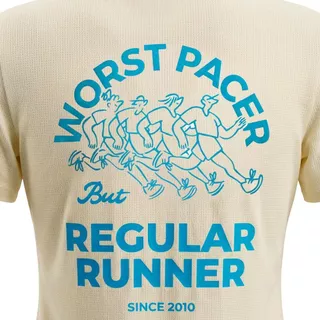 Decathlon Men'S Running T-Shirt, Kiprun Run 500 เสื้อวิ่งเทรลสำหรับผู้ชาย รุ่น Run 500 - Yellow