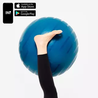 Decathlon Size 2 / 65 Cm Durable Swiss Ball สวิสบอลขนาด M - Blue