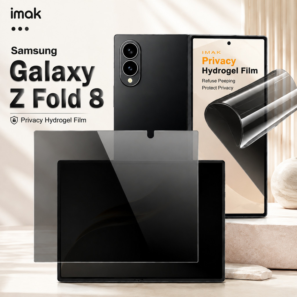 ฟิล์มไฮโดรเจล สำหรับ Samsung Galaxy Z Fold 8 Fold8 ความเป็นส่วนตัว Auto Repair FM0020