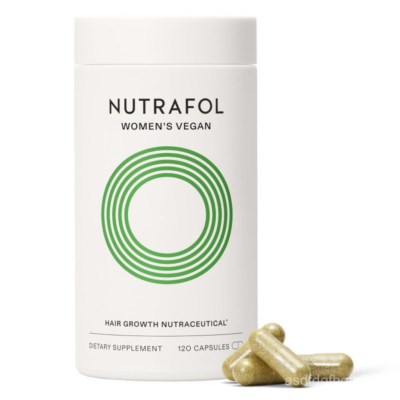 NutrafolWomensHairGrowths,forWomen18-44YearsOld,ClinicallyTestedforVisyThicker,StrongerHair,100%Vega