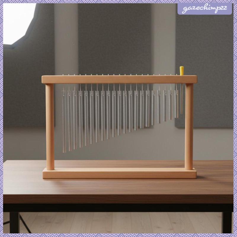 [Gazechimp] Chimes Stick Twenty Rod Musical Wind Chime Tabletop Chime Bar สําหรับการจัดเพลงและการบัน