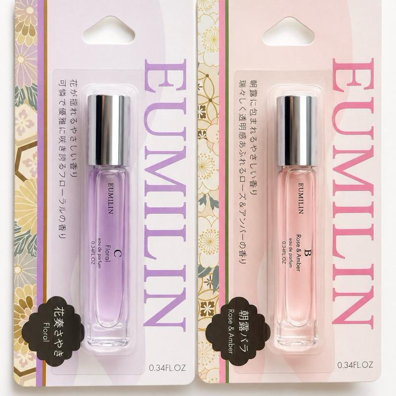 Eumilin น้ำหอม Floral & Rose น้ำหอมจาก ญี่ปุ่น ไม่มีแอลกอฮอล์( 10ml)