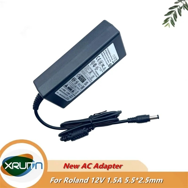 อะแดปเตอร์ AC สําหรับ Roland RD-88 เปียโนดิจิตอล PSB-5U Charger แหล่งจ่ายไฟ 12V 1.5A 18W อะแดปเตอร์ 