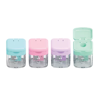 กบเหลาดินสอ Faber-Castell 3819 PASTEL สีพาสเทล (คละสี)