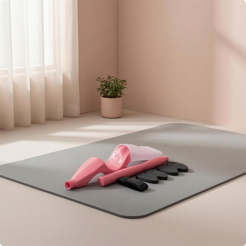 [arutoxalc] 5 ชิ้น Ballet Foot Stretcher Dance Foot Flexibility Trainer พลาสติกสีชมพู