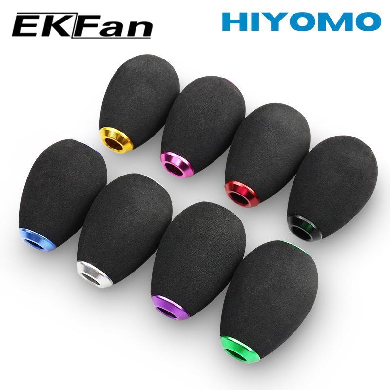 EKFan 1pcs EVA Handle Knob สําหรับ Daiwa Shimano ตกปลา Reel Grip DIY เปลี่ยนอุปกรณ์เสริม Casting Spi