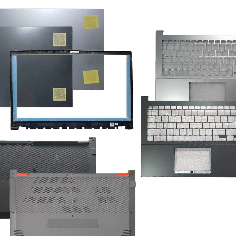 ใหม่สําหรับ ASUS Vivobook Go15 E1504 E1504G E1504F E1504FA แล็ปท็อปปกหลัง LCD ด้านหน้าบานพับ Palmres
