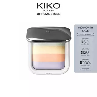 KIKO MILANO Colour Correction Face Fixing Powder คัลเลอร์ คอร์เรคชั่น เฟซ ฟิกซิ่ง พาวเดอร์ (แป้งโปร่งแสง, แป้งคุมมัน)