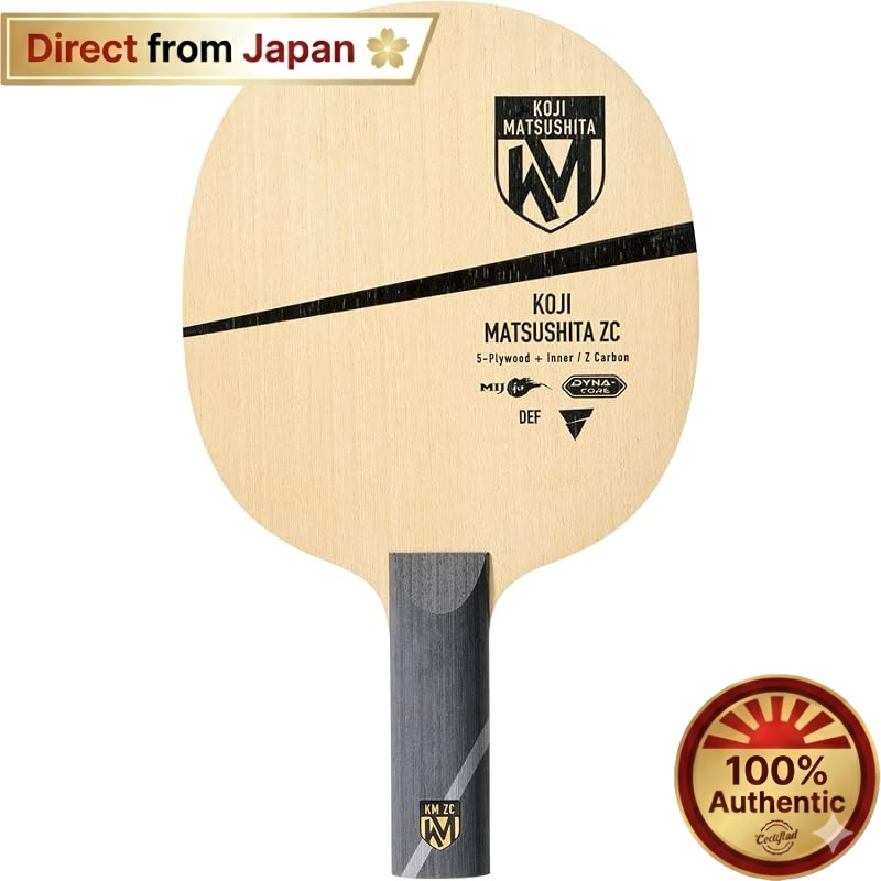 【Japan Quality】
VICTAS Koji Matsushita ZC Defensive Shakehand Table Tennis Racket - Straight Handle