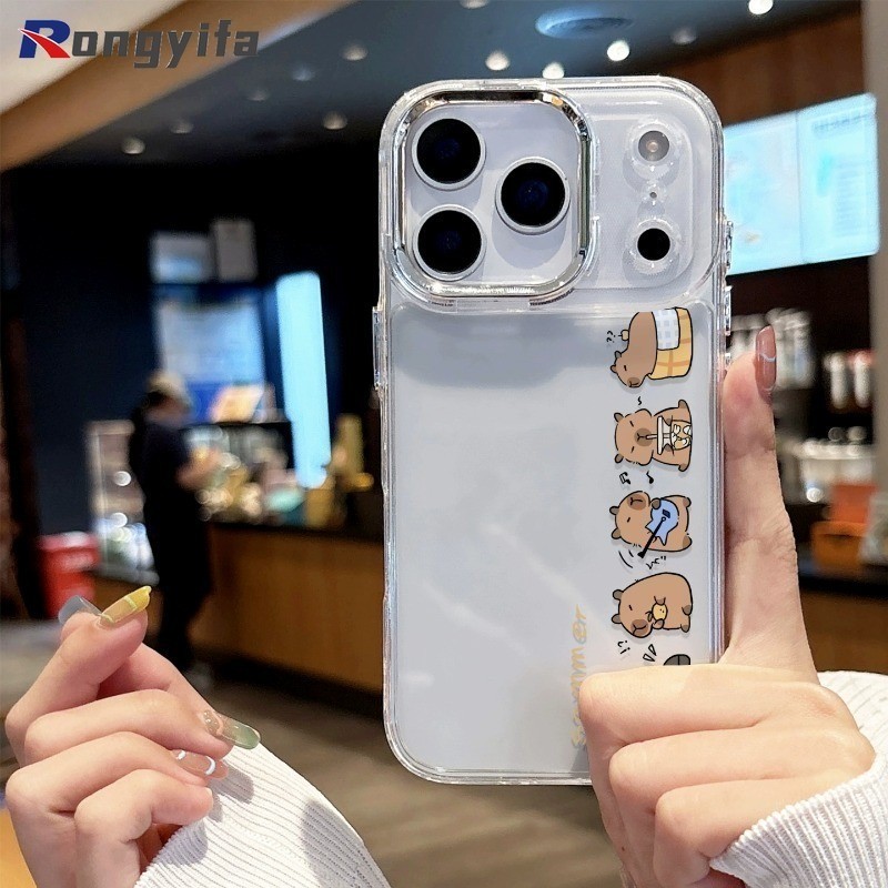 น่ารัก Capybara เคสโทรศัพท์สําหรับ OnePlus Turbo 6 6V ACE 6T 5 Ultra 3V 3 2 Pro 2V Nord CE 6 5 4 3 2