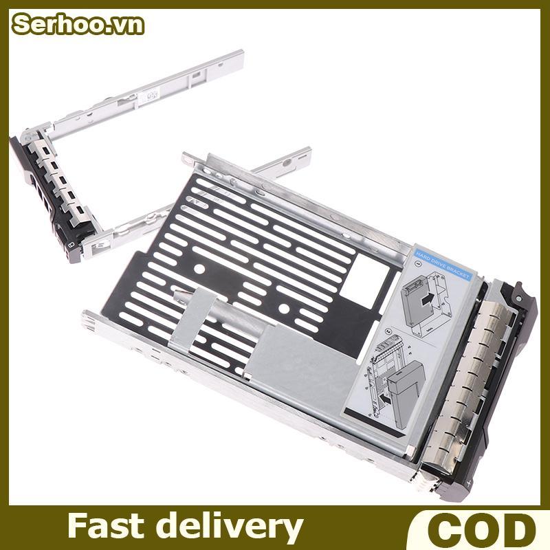 2.5 "3.5" SAS SATA HDD แคดดี้ถาดสําหรับ poweredge server R310 R510 R720 R730