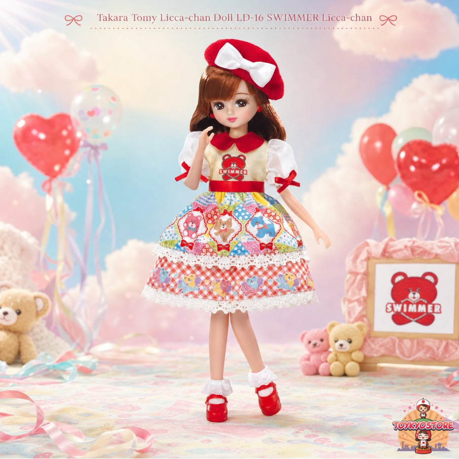Takara Tomy Licca-chan Doll LD-16 SWIMMER [Direct from Japan]