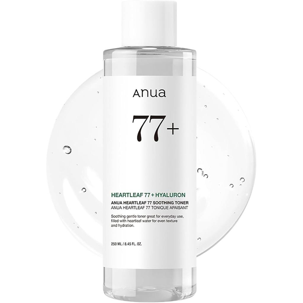 AnuaHeartleaf77hingToner,8.45fl.oz|Moisturizing&CalmingFacialTonerforGlass,HyaluronicAcid,Lightweigh