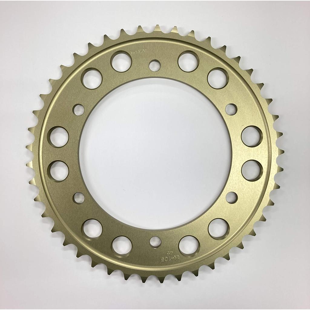 สเตอร์หลัง SUNSTAR 530-45T สำหรับ Kawasaki GPZ900/750R/1100 (RK-105-45) | SUNSTAR Rear Sprocket, 530