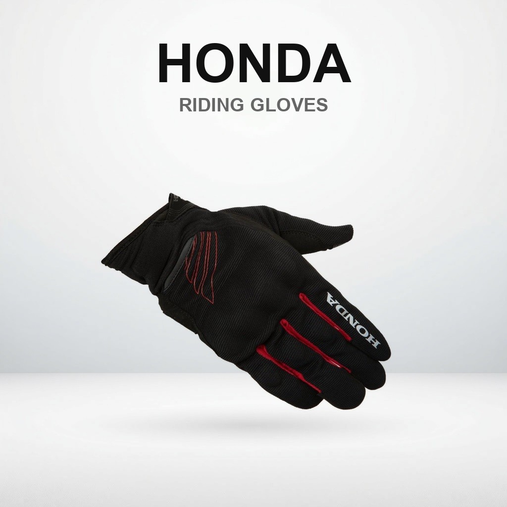 Honda Protective Mesh Gloves R (Red) Size L 0SYEJ-76B-RL