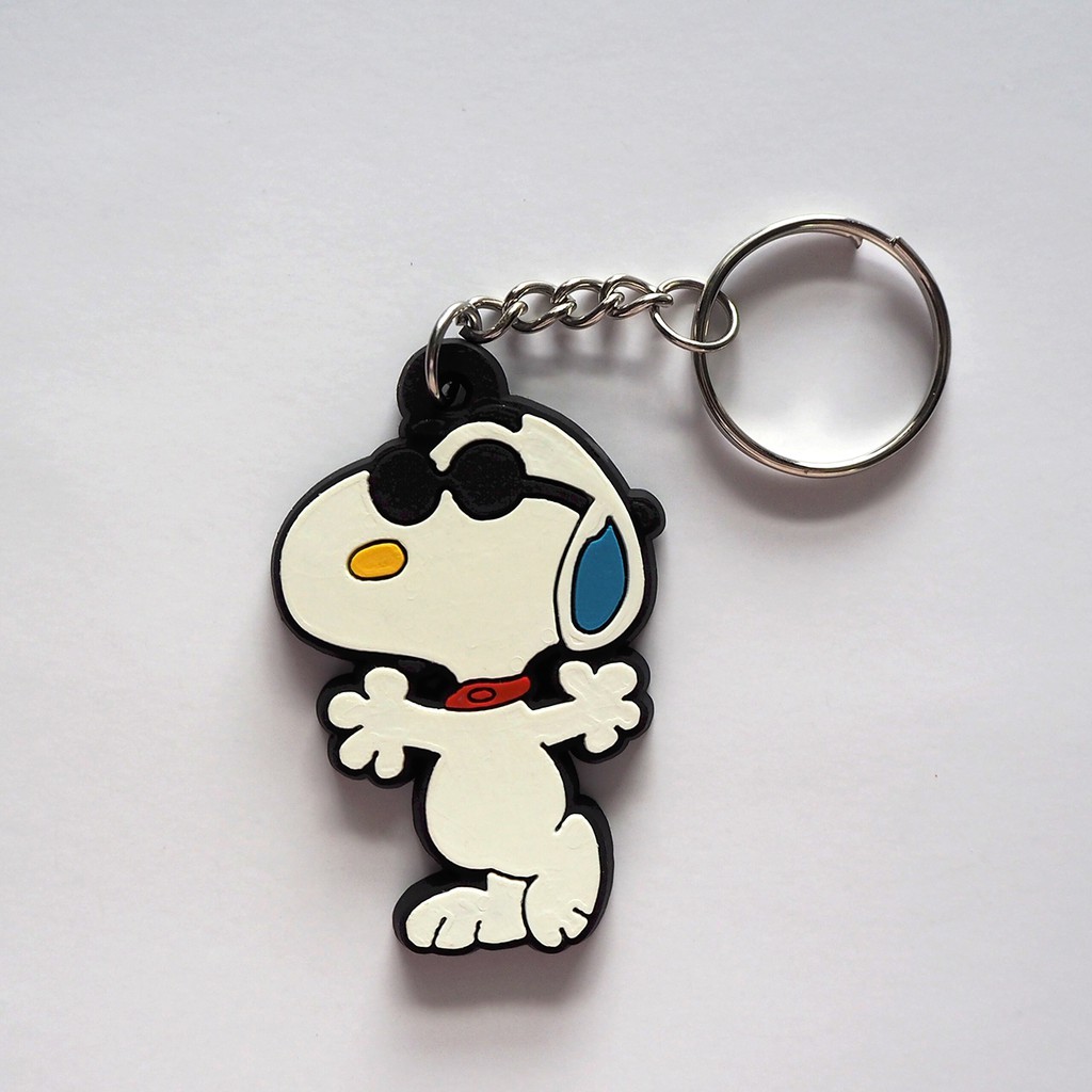 พวงกุญแจยาง snoopy พวงกุญแจยาง snoopy