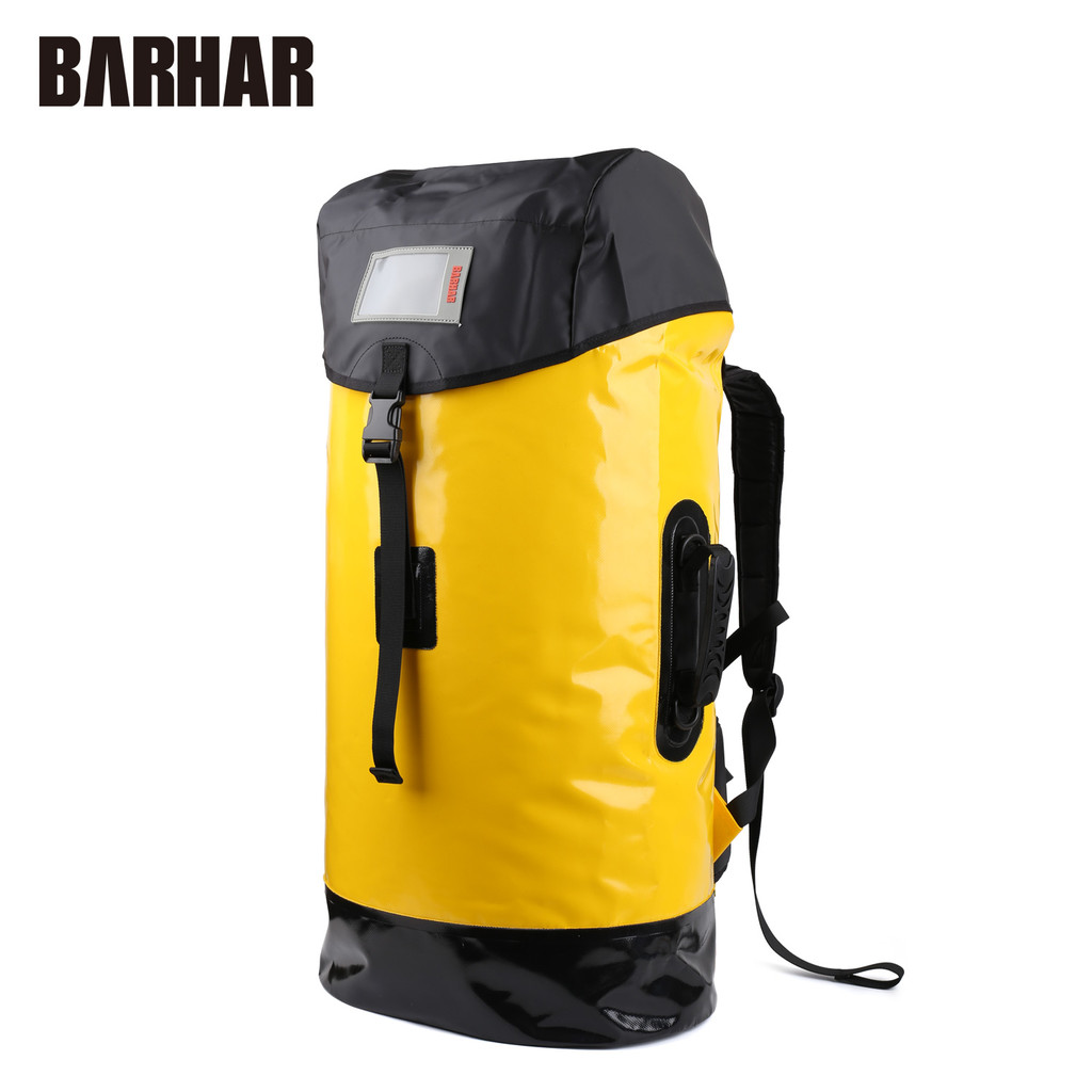 BARHAR BARHAR กระเป๋ากันน้ํา River Climbing Cave Rope Bag 65L Rescue Adventure Rock Climbing Lower W