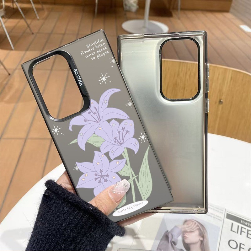 เคสโทรศัพท์ Star Lily เข้ากันได้กับ Samsung A05S, A06, A14, A15, A255G, A555G, S22ULTRA, S23FE, S24,