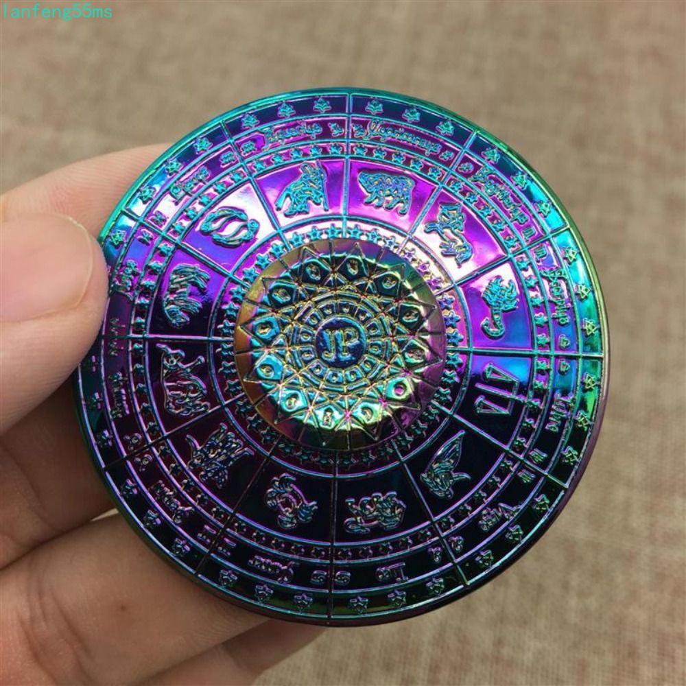 LANFENG Astrolabe Fidget Spinner, Destiny Compass Constellations Zodiac Signs Fidget Spinner, Fidget