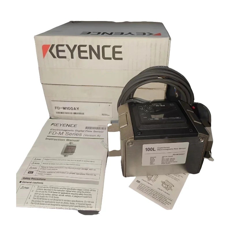 1WVW FD-M100AY KEYENCE Flow Meter / Flow Sensor ใหม่และต้นฉบับ