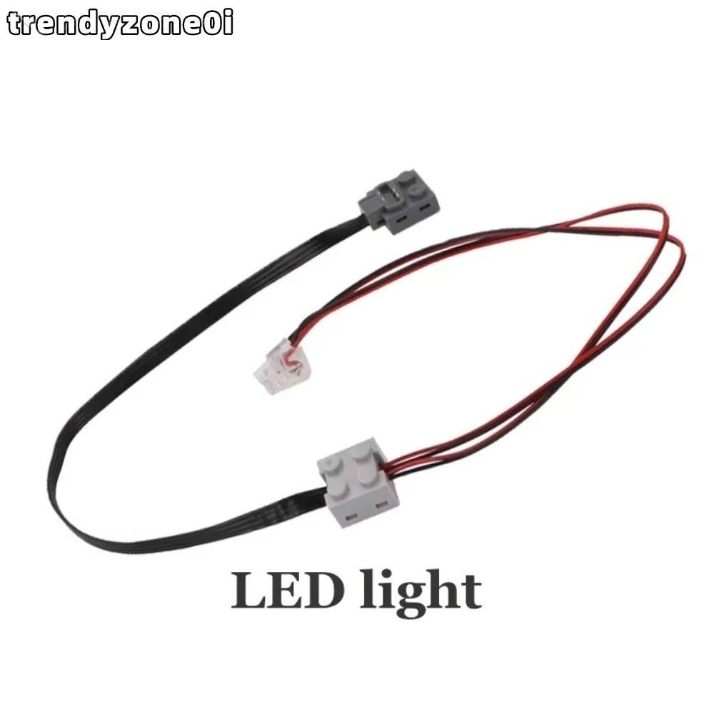TRENDYZONE0I สายลิงค์ไฟ LED, ฟังก์ชั่นสวิตช์การเชื่อมต่อแสงฟังก์ชั่นชิ้นส่วน, Building Block DIY โคร