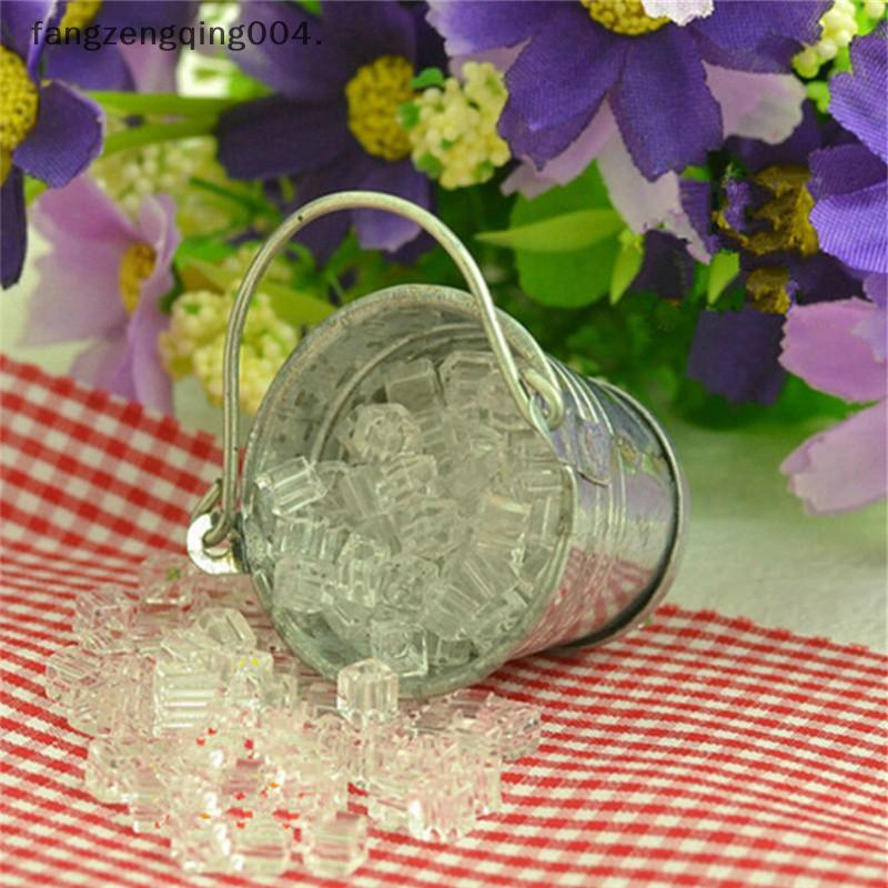 F4TH Dollhouse Miniature Ice Cube Buet 1:12 Scale Fairy Home Kitchen Decor f4th