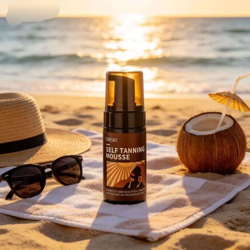 Popular~Exclusive Supply maffick Self-tanning mousse foam for a bronzed complexion, sunless tanning 
