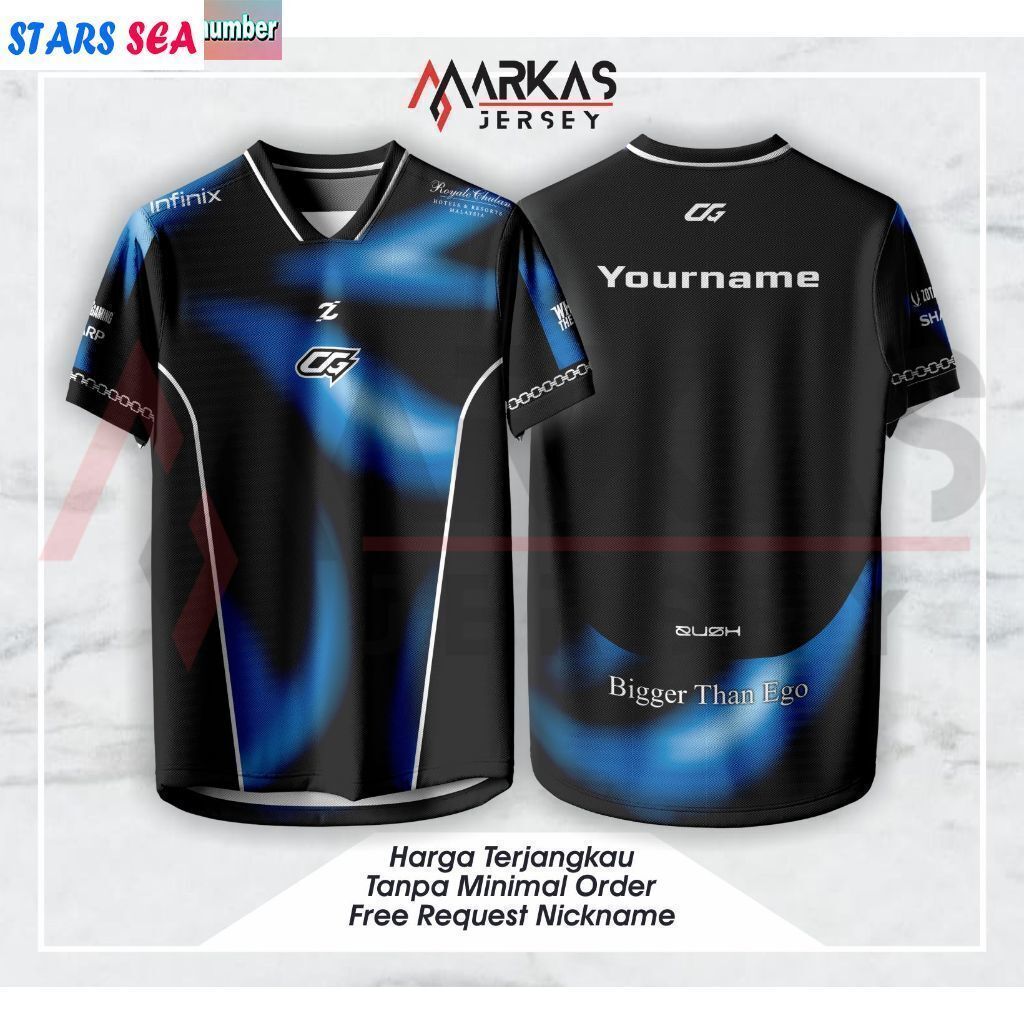JERSEY KAOS BAJU CG ESPORTS ใหม่ 2026 M7 EDITION MPL MY SEASON 17 DOTA VALORANT LOL MOBILE LEGENDS F