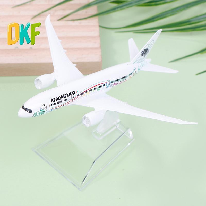 DKF-t 16 ซม. 1/400 Scale Alloy Metal Mexican Air AEROMEXICO B787 Airlines Airplane Model Boeing 787 