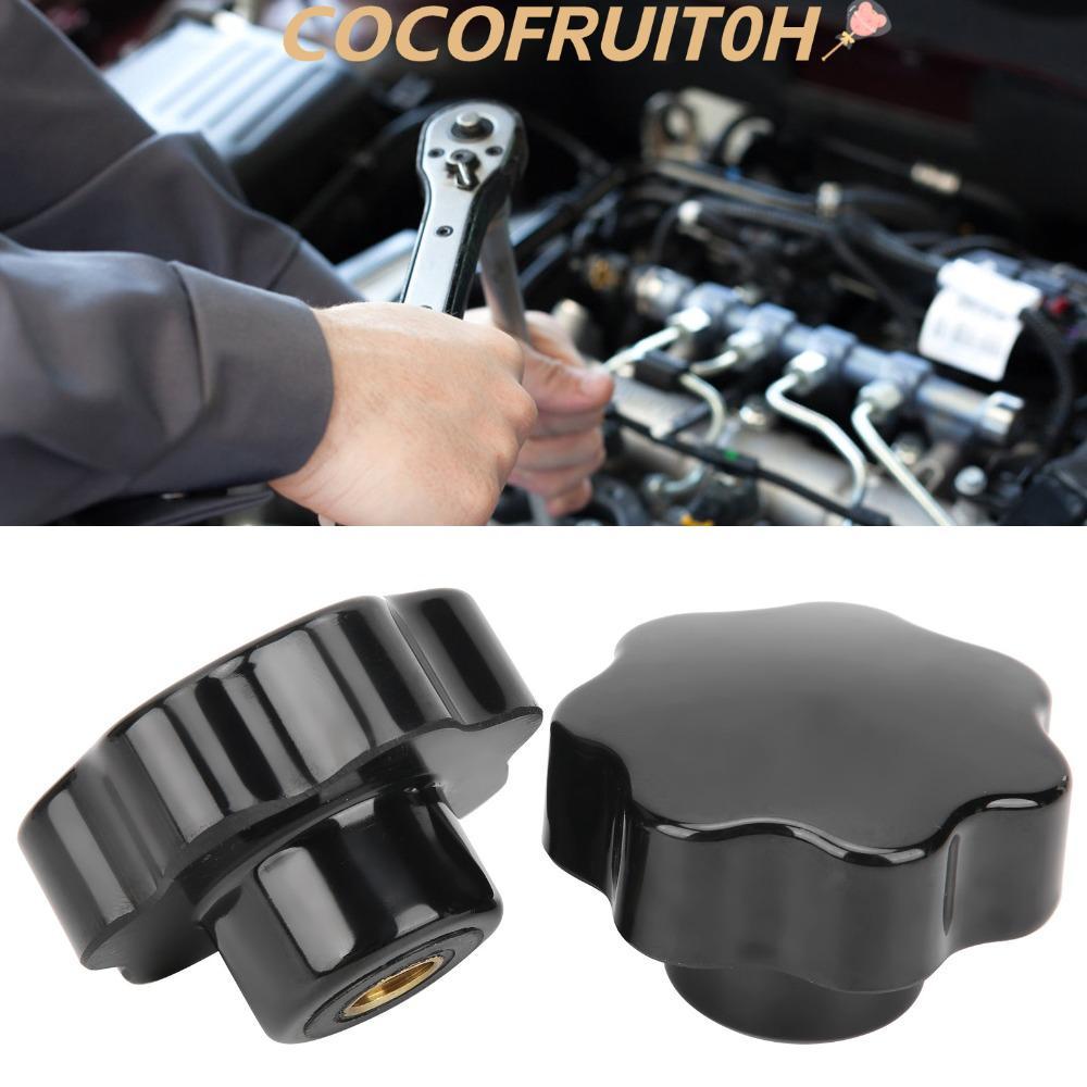 COCOFRUIT0H 2 ชิ้น Star Hand Knob,ปฏิบัติทนทาน Clamping Knob,อเนกประสงค์อุตสาหกรรมหญิงกระทู้ลูกบิดเค