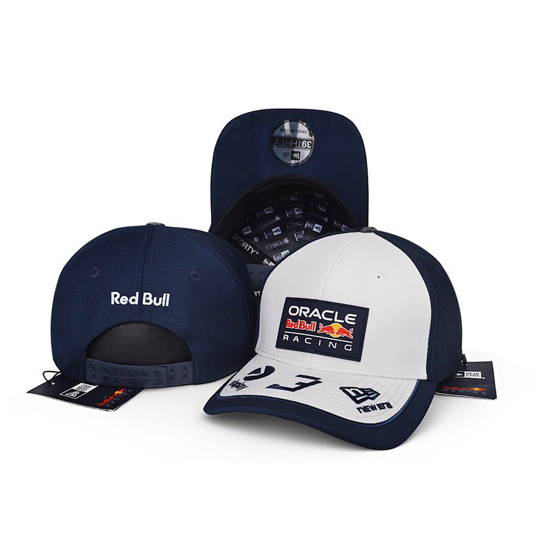 Red Bull Racing Max Verstappen 3 หมวก Snapback ปีกโค้ง - ปรับ F1 2026 หมวกแข่งสําหรับแฟนๆ Motorsport