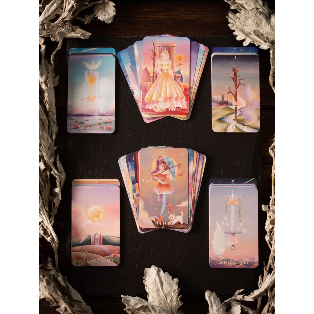 2026 สินค้าใหม่ Original Amanda Fairy Tale TarotCard ไพ่ทาโรต์ 78 ชิ้น Roca Fairy Tale Standard Series แพ็คเกจของขวัญพิเศษ20260831