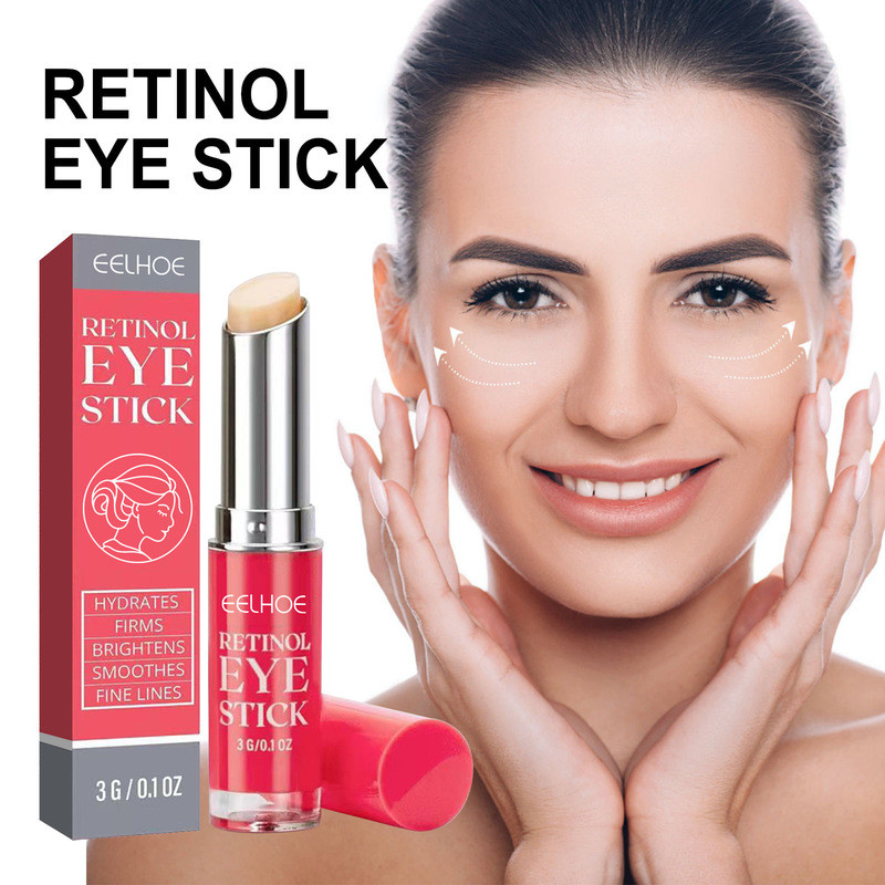 พร้อมสต็อก Retinol Eye Cream Stick Care Eye Skin Moisturizing Rejuvenating Moisturizing Eye Care Eye