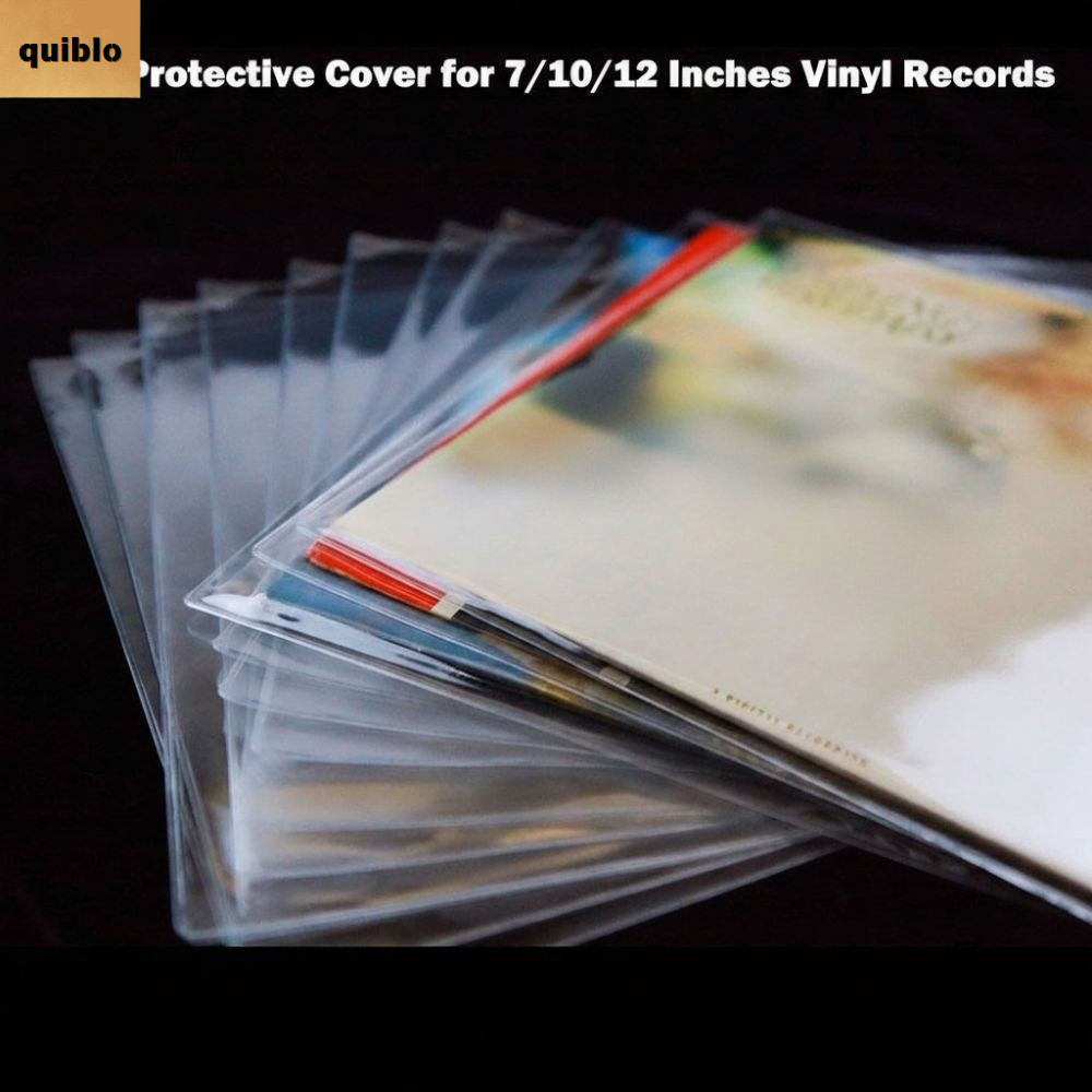 QUIBLO LP Record Cover,หนา 7/10/12 นิ้วไวนิล Records Sleeve,Resealable Record Protection Record