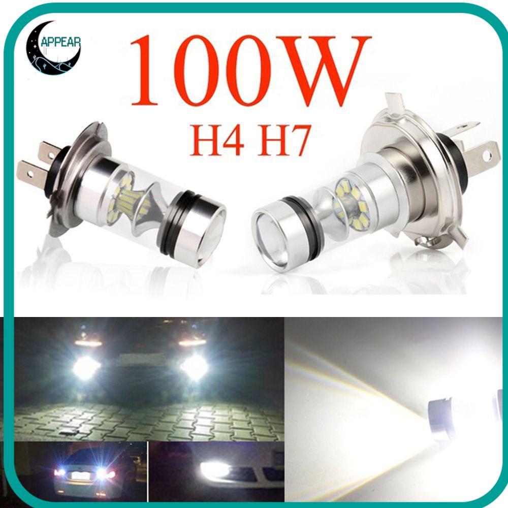 APPEAR H4 H7 100W ไฟภายนอก 8000K