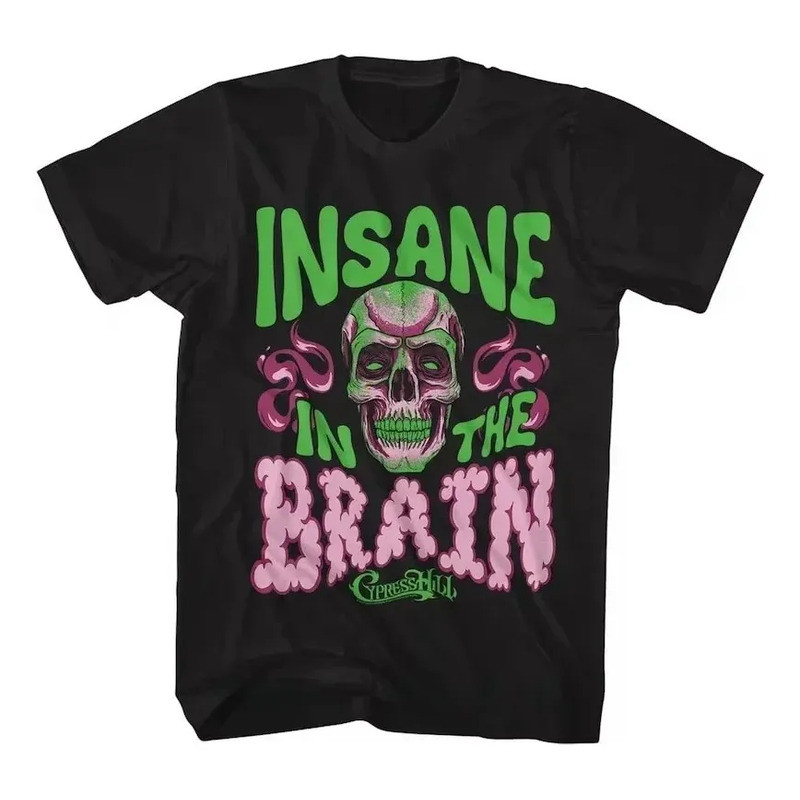 Camiseta Unisex Cypress Hill 2025 เสื้อผ้าฤดูร้อน